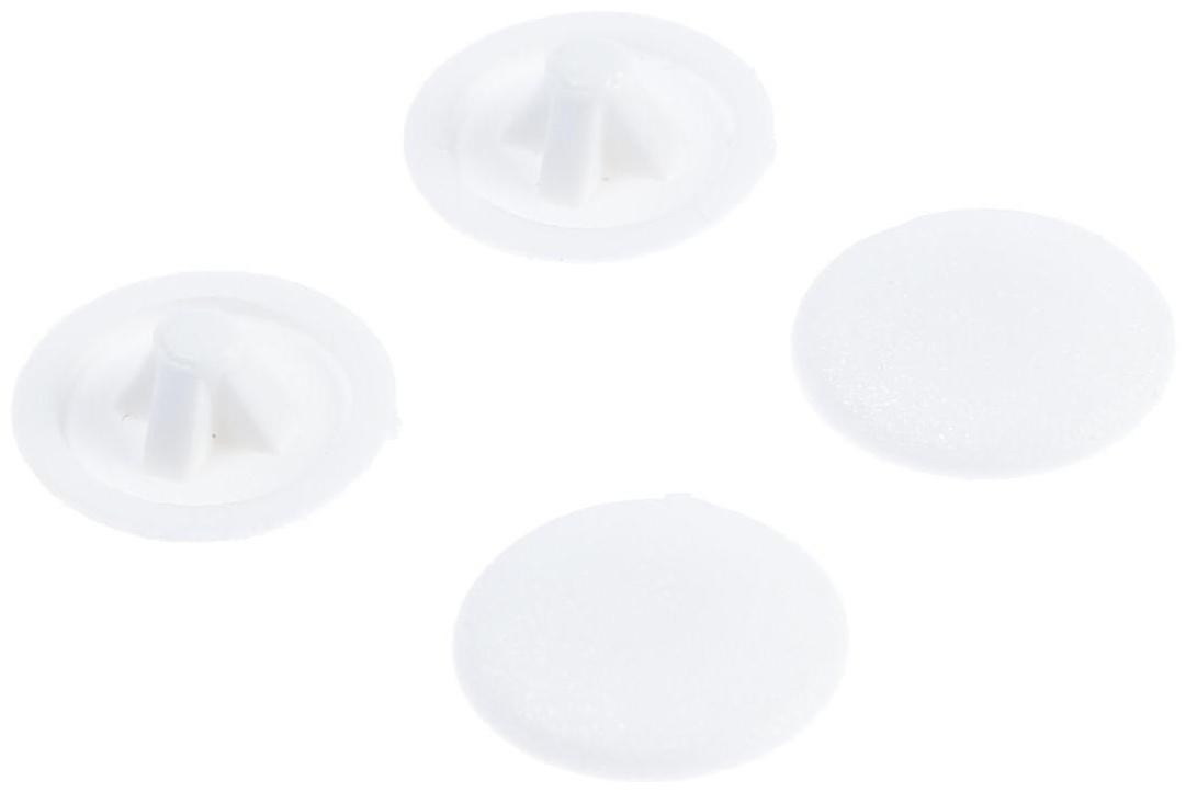 Заглушки на шуруп №3, белый, 40 шт.