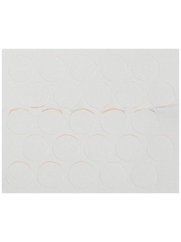 Заглушки самоклейки 14 мм, белый, 50 шт.