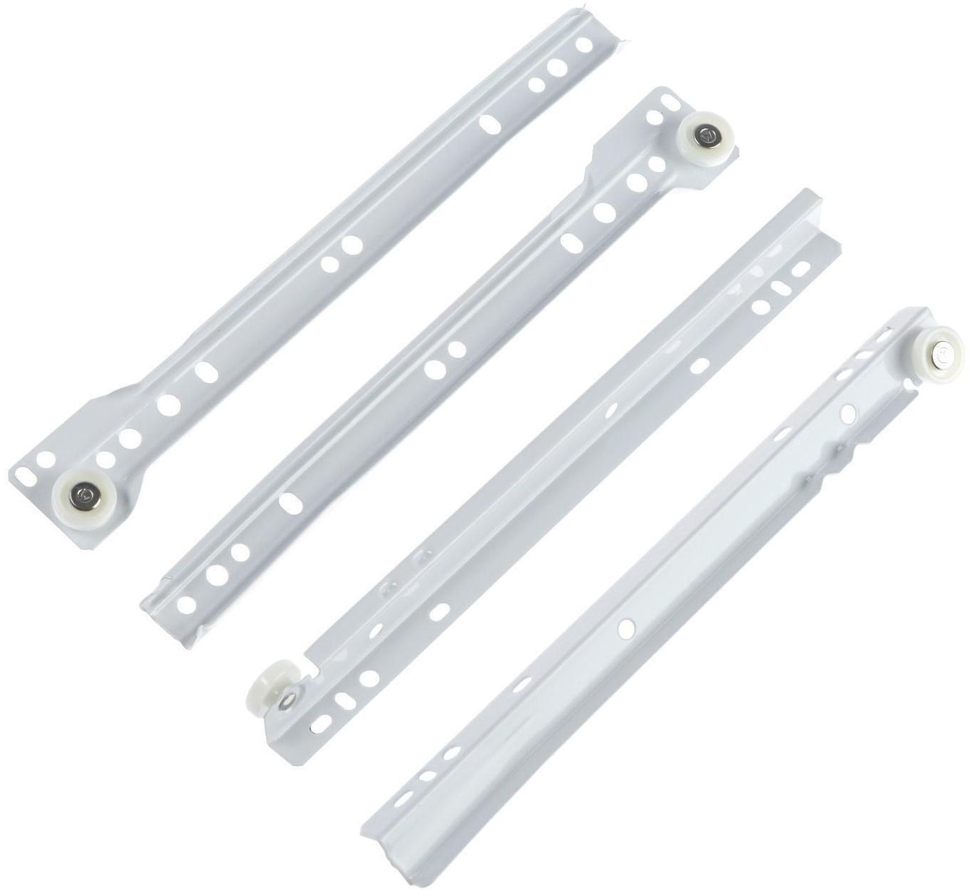 Направляющие роликовые 250x1, 1 мм, белый, 1 шт.