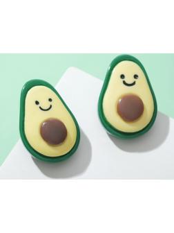 Серьги пластик 