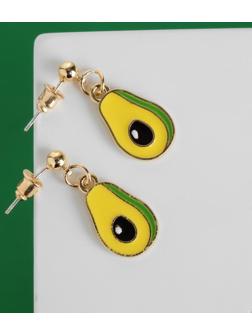 Серьги эмаль 