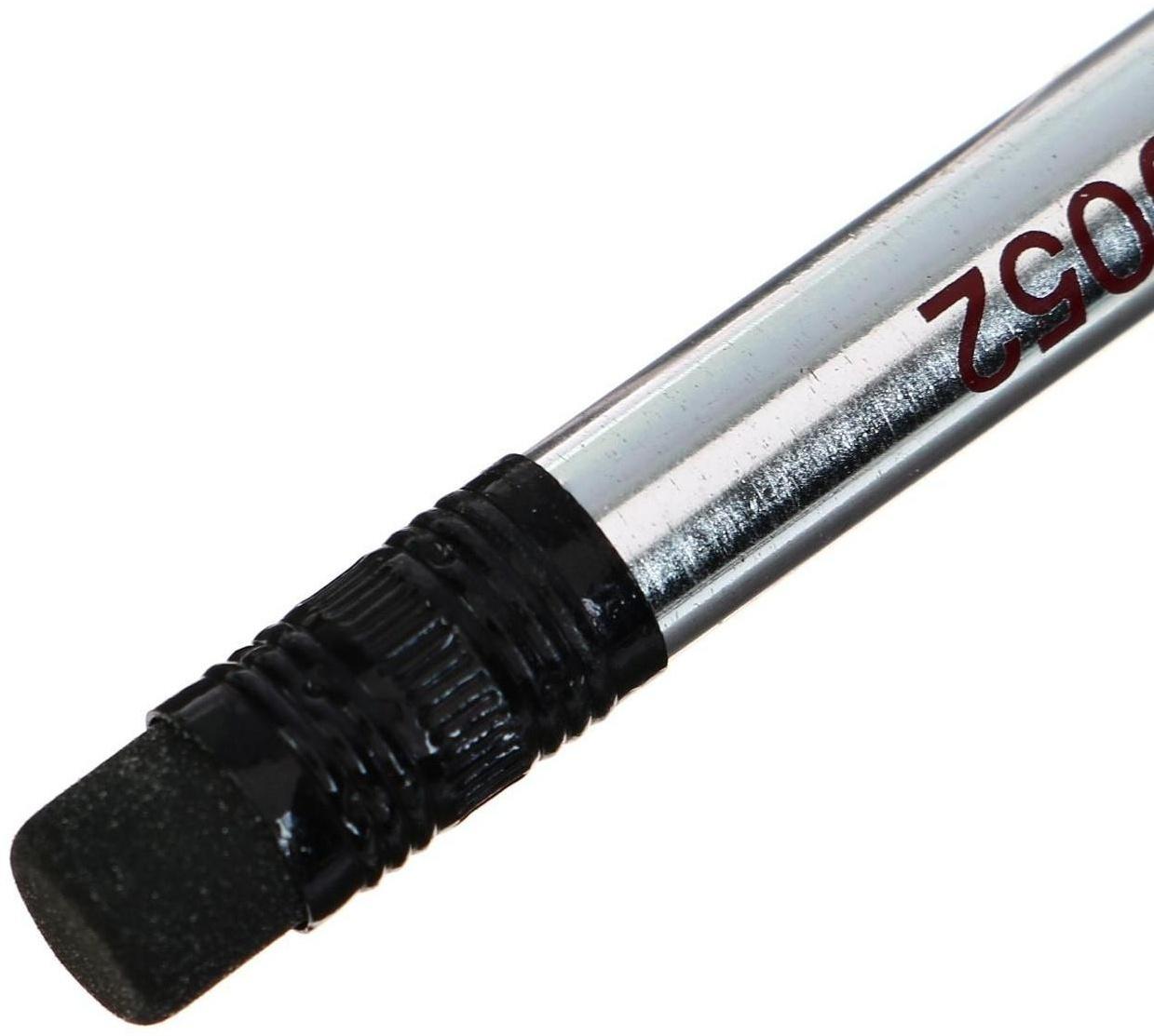 Карандаш чернографитный с ластиком 