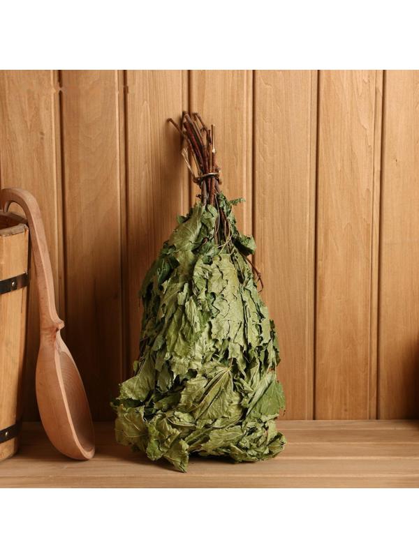 Веник для бани кленовый, в пакете