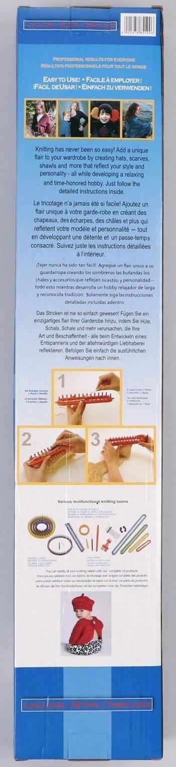 Набор для вязания «Лумы», 25/36/47/57 см, игла и крючок в комплекте, цвет разноцветный