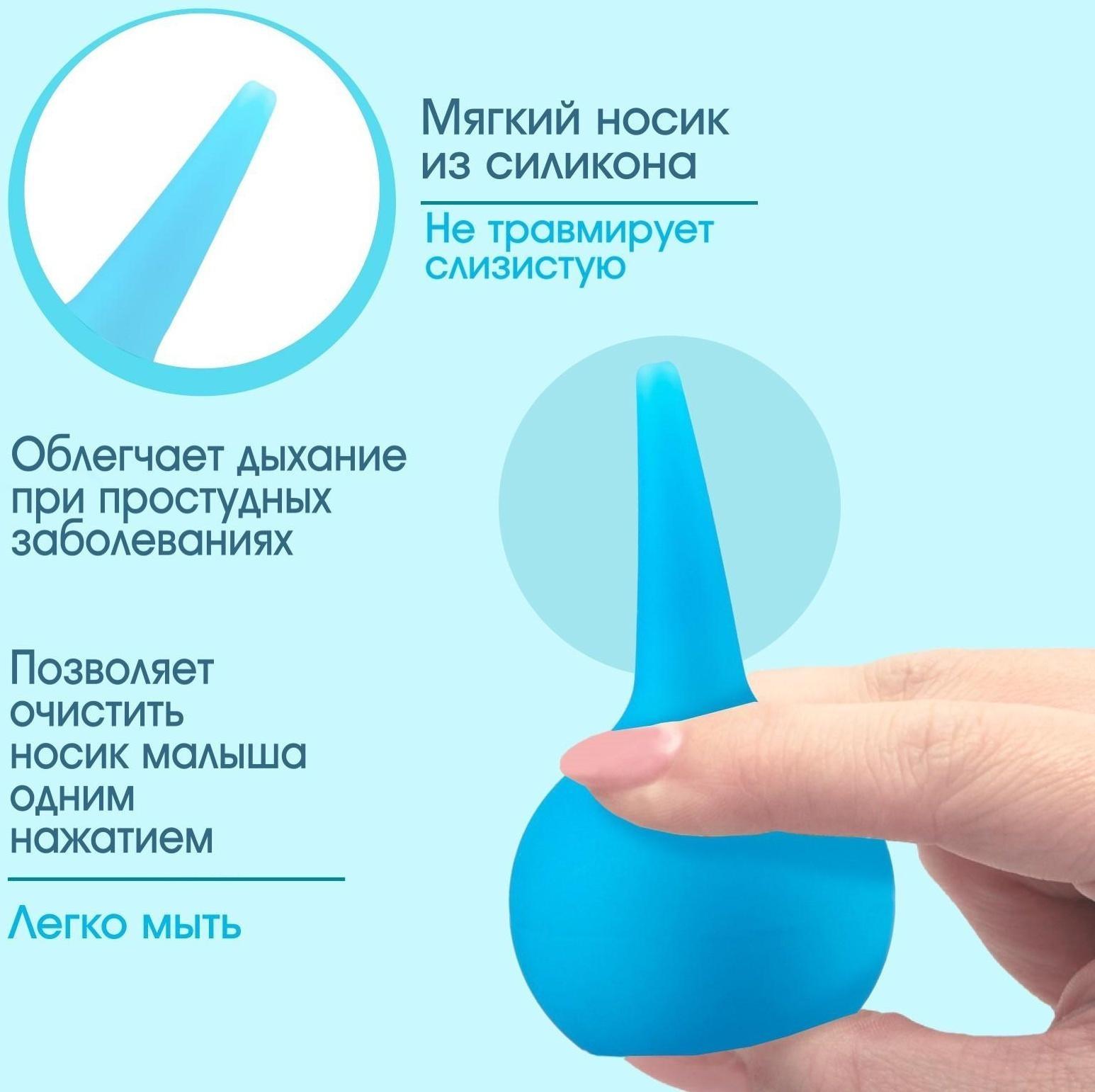 Детский назальный аспиратор - спринцовка, 30 мл., Тип А-1