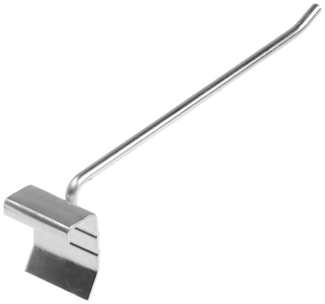 Крючок одинарный  на штангу 30х15, L=200, d=6