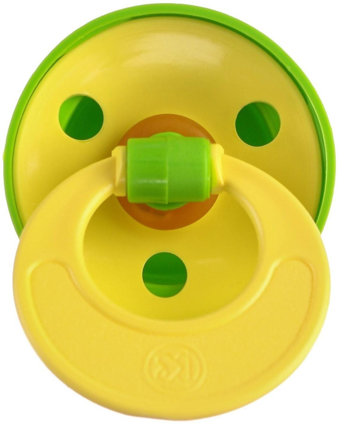 Соска-пустышка «Лакомка» с колпачком, латексная, цвет МИКС от 0 мес.