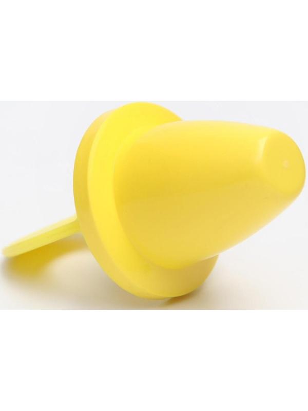 Соска-пустышка «Лакомка» с колпачком, латексная, цвет МИКС от 0 мес.