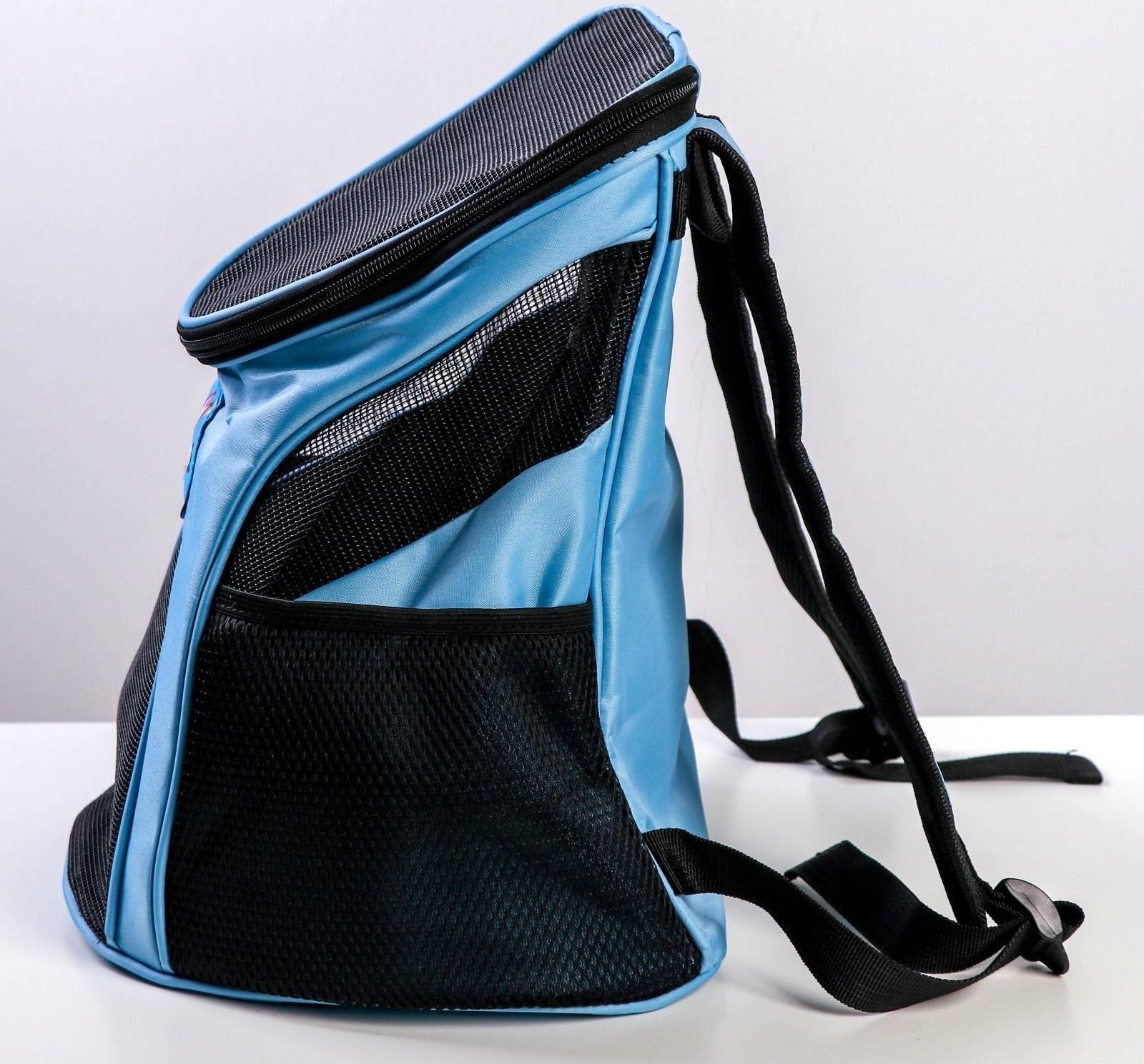 Рюкзак для переноски животных «Лучший друг» 31х23х30 см