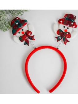 Карнавальный ободок «Снеговик»