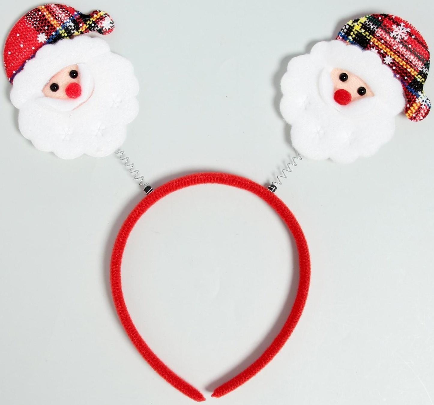 Карнавальный ободок «Дед Мороз»