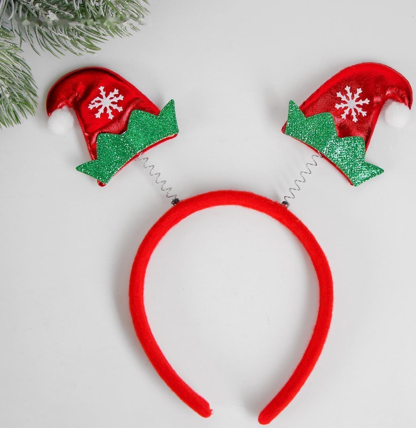 Карнавальный ободок «Колпачки», цвета МИКС