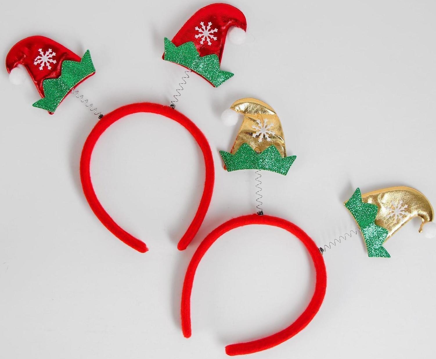 Карнавальный ободок «Колпачки», цвета МИКС