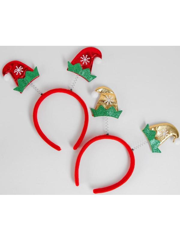 Карнавальный ободок «Колпачки», цвета МИКС