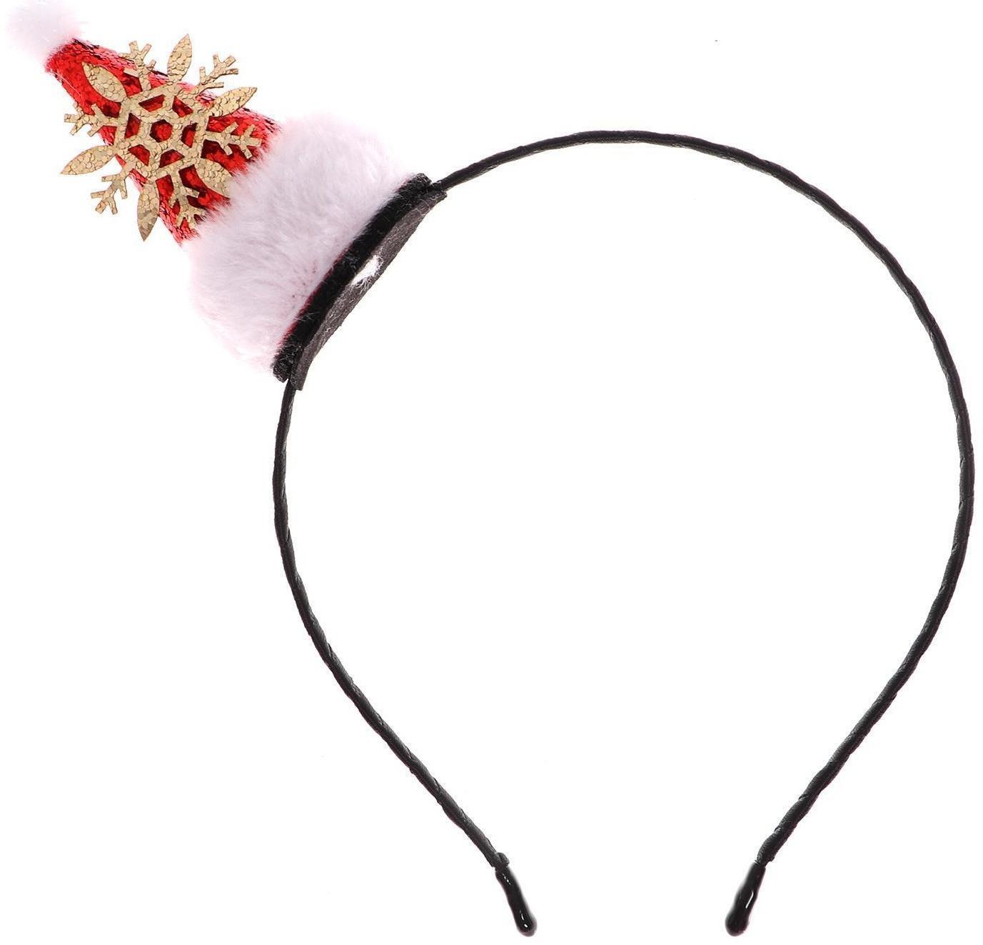 Карнавальный ободок «Колпачок», цвета МИКС