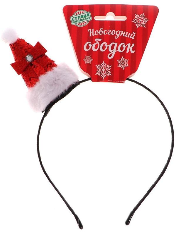 Карнавальный ободок «Колпачок», цвета МИКС