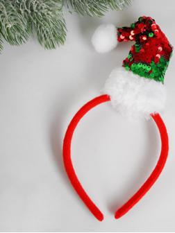 Карнавальный ободок «Колпак», с пайетками