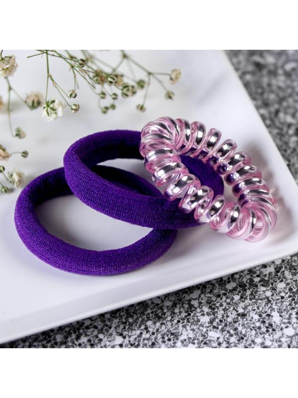 Набор резинок 3 шт. и значок «Девочка»