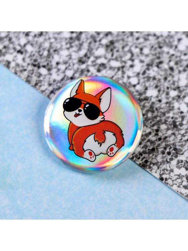 Набор резинок 3 шт. и значок «Шериф Пупсик»