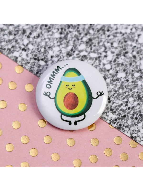 Набор резинок 3 шт. и значок «Авокадо»