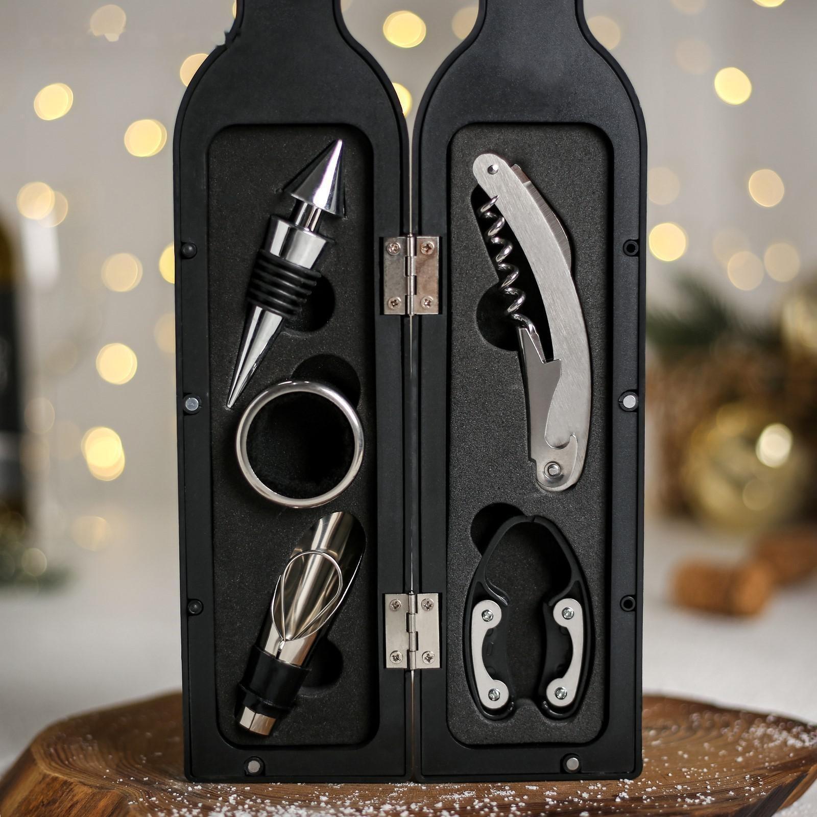 Набор для вина «Сказочная жизнь», 5 предметов