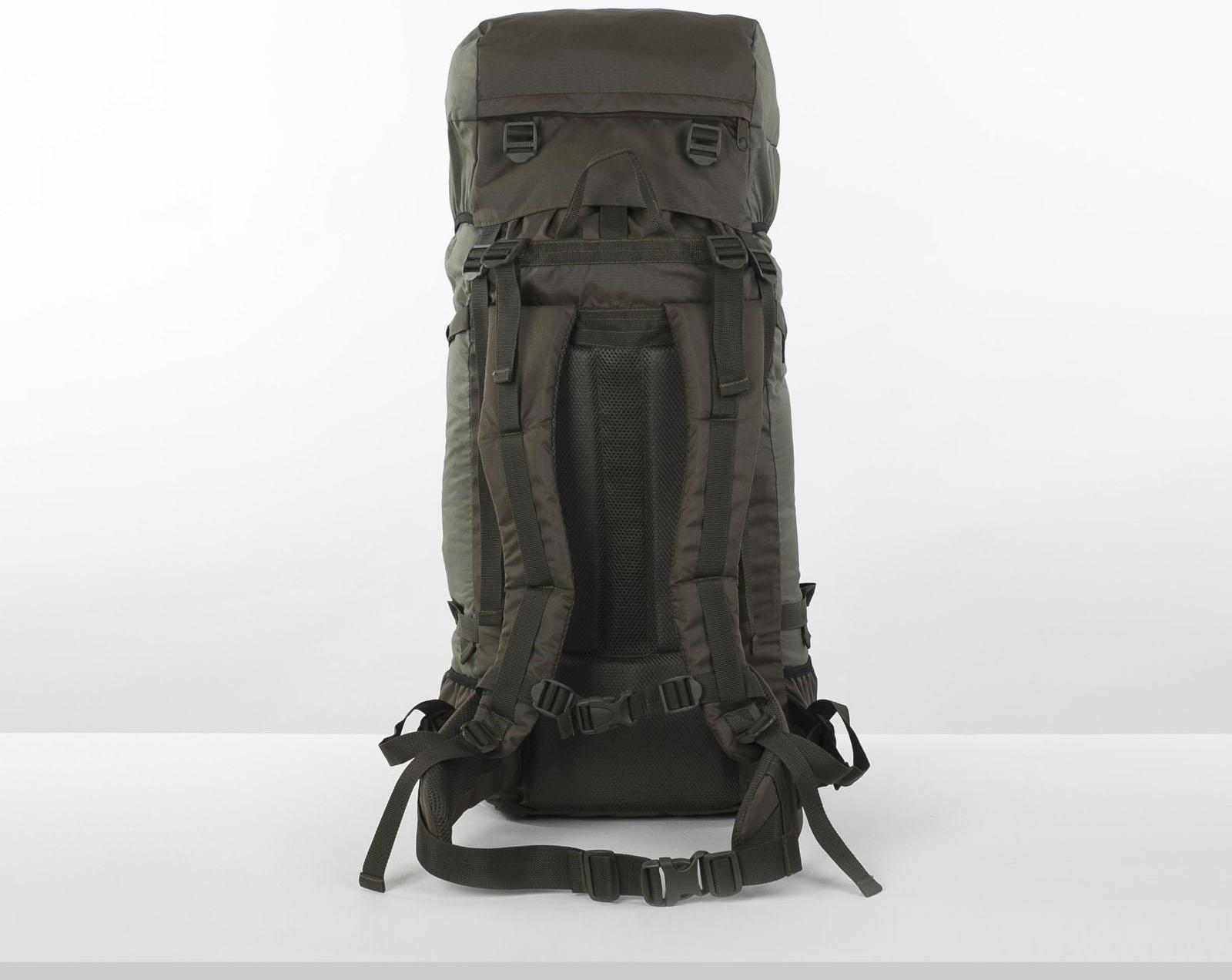 Рюкзак туристический, 70 л, отдел на шнурке, наружный карман, цвет олива