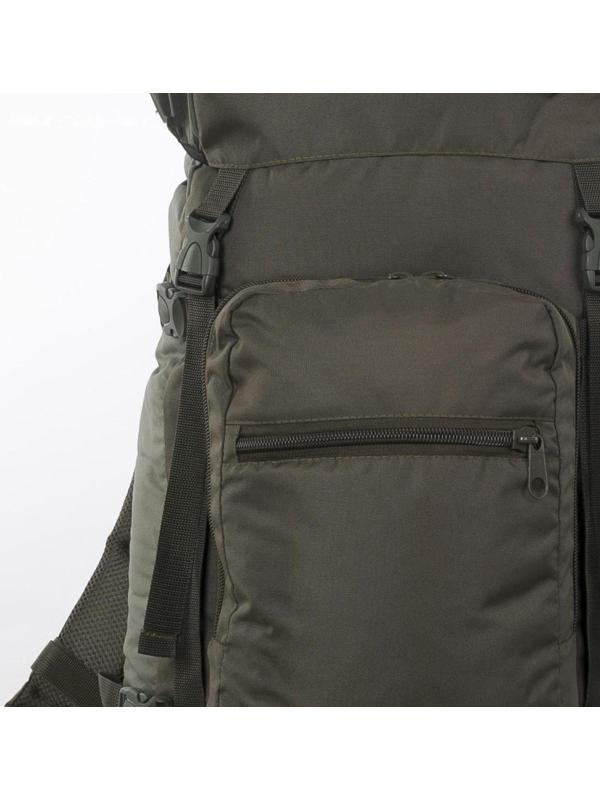 Рюкзак туристический, 70 л, отдел на шнурке, наружный карман, цвет олива