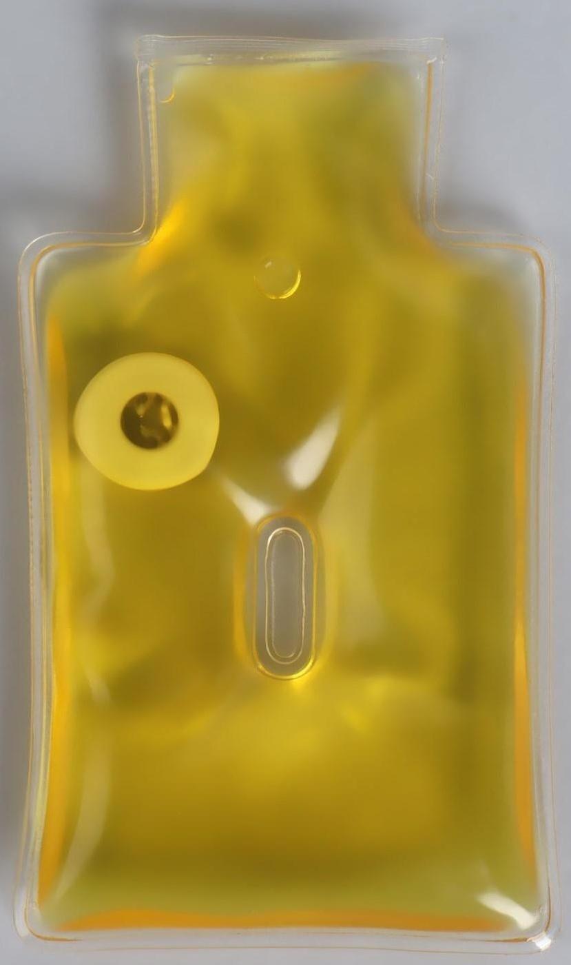 Грелка солевая медицинская физиотерапевтическая «Рукавичка», цвет жёлтый