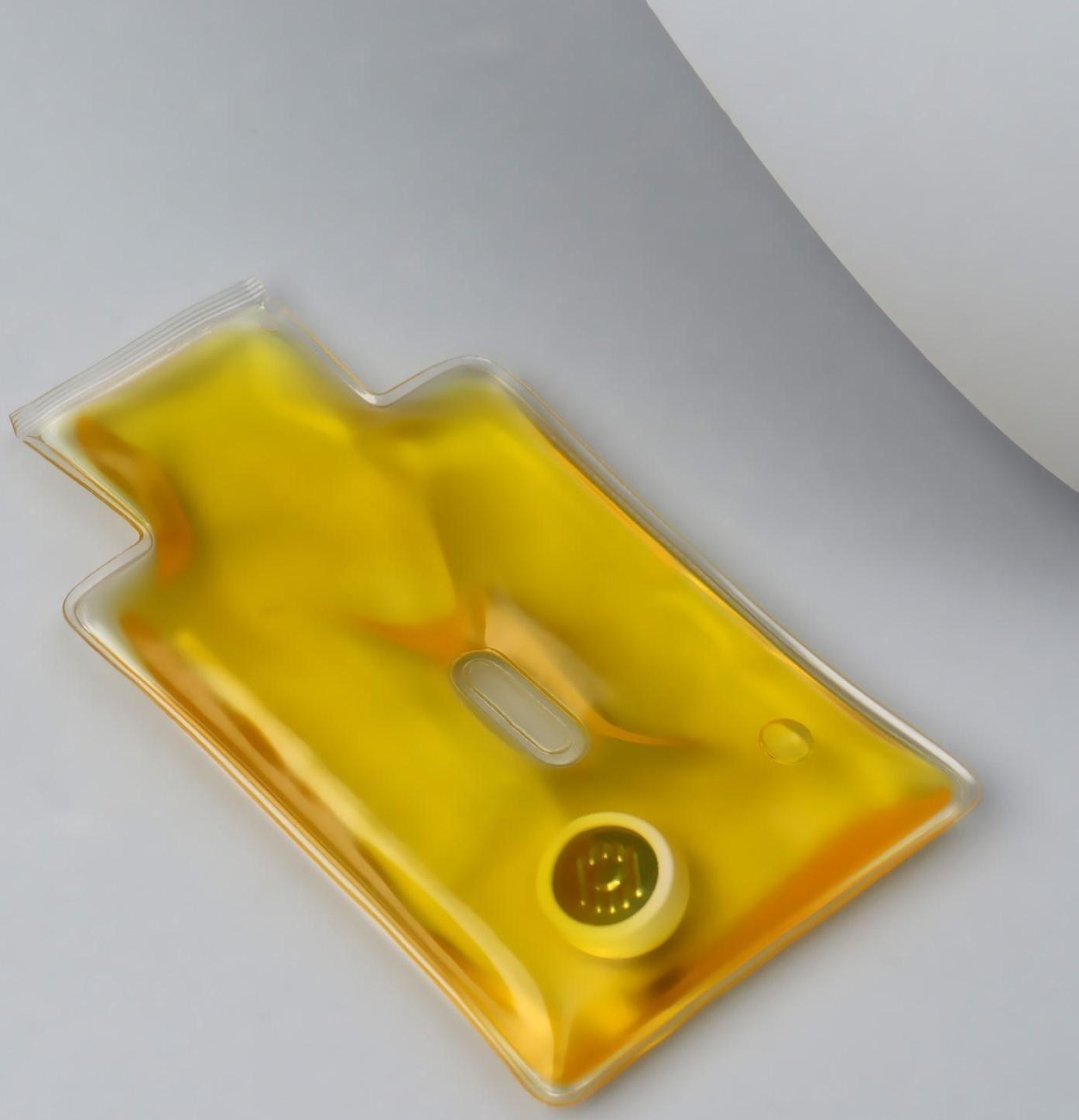 Грелка солевая медицинская физиотерапевтическая «Рукавичка», цвет жёлтый