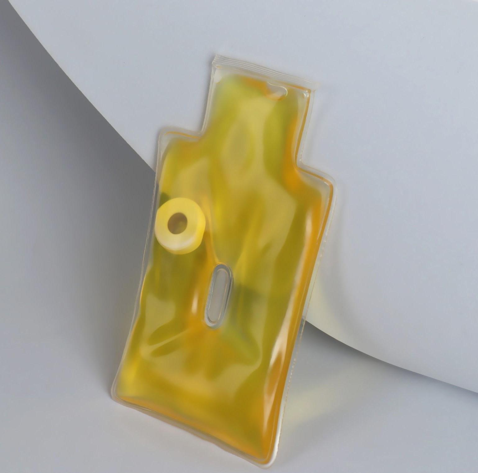 Грелка солевая медицинская физиотерапевтическая «Рукавичка», цвет жёлтый