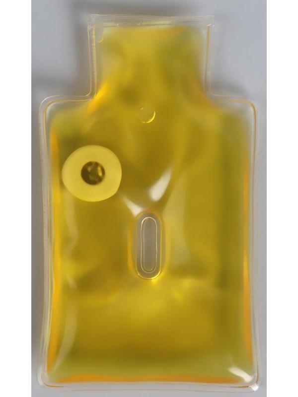 Грелка солевая медицинская физиотерапевтическая «Рукавичка», цвет жёлтый