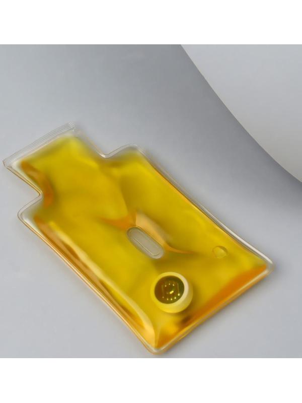 Грелка солевая медицинская физиотерапевтическая «Рукавичка», цвет жёлтый