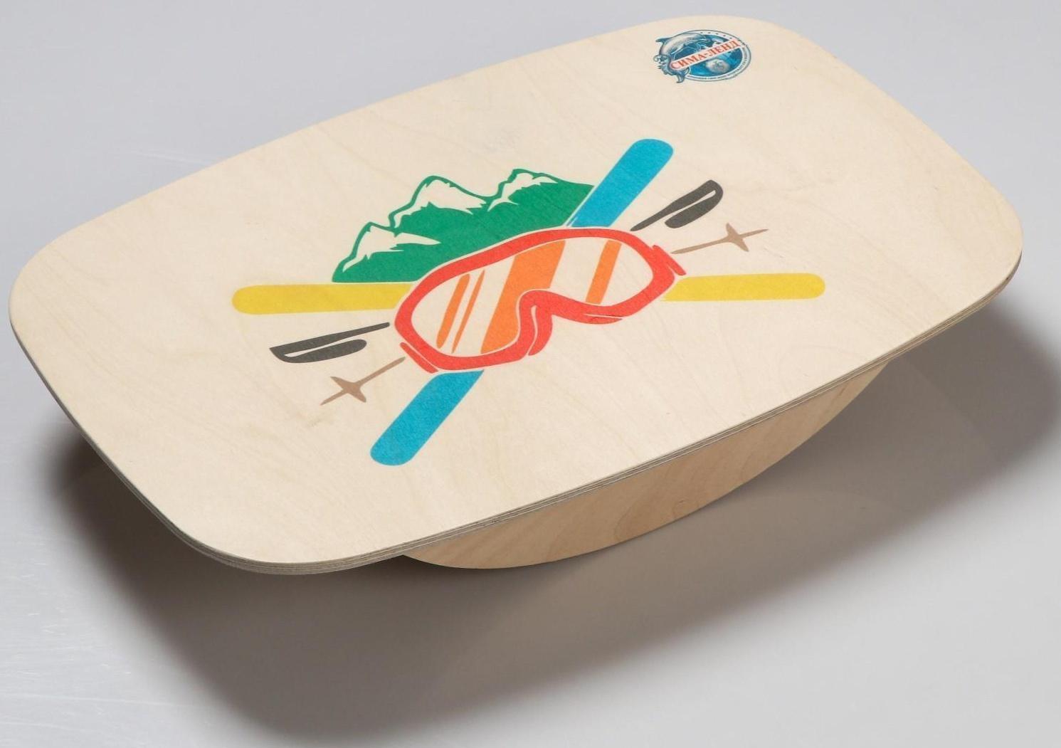 Доска балансировочная балансборд малая 