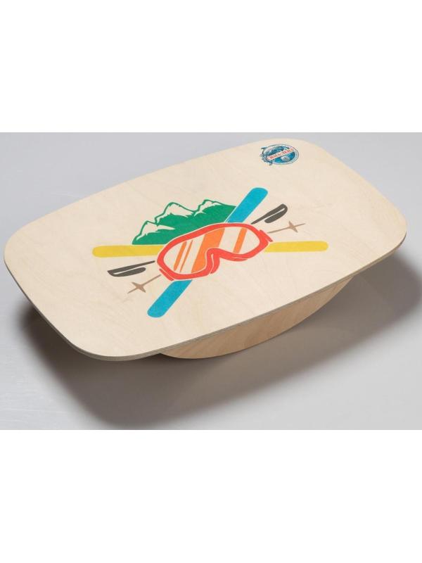 Доска балансировочная балансборд малая 