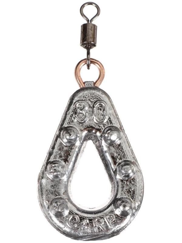 Груз Капля Карп Ухо + вертлюг YUGANA, 30 гр.