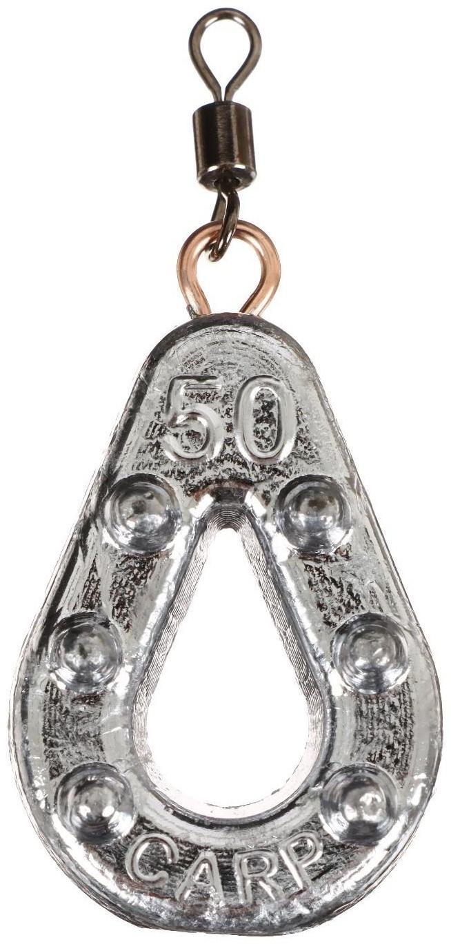 Груз Капля Карп Ухо + вертлюг YUGANA, 50 гр.