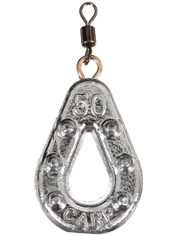 Груз Капля Карп Ухо + вертлюг YUGANA, 50 гр.