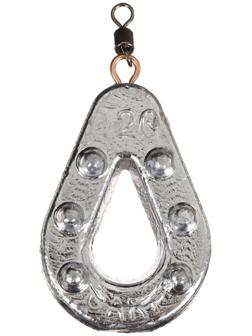 Груз Капля Карп Ухо + вертлюг YUGANA, 120 гр.