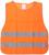 Жилет со светоотражающими полосами, детский, р. 30-34, 58х51 см, оранжевый, ARW-CV-03