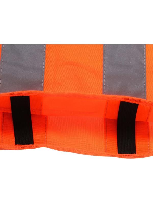Жилет со светоотражающими полосами, детский, р. 30-34, 58х51 см, оранжевый, ARW-CV-03