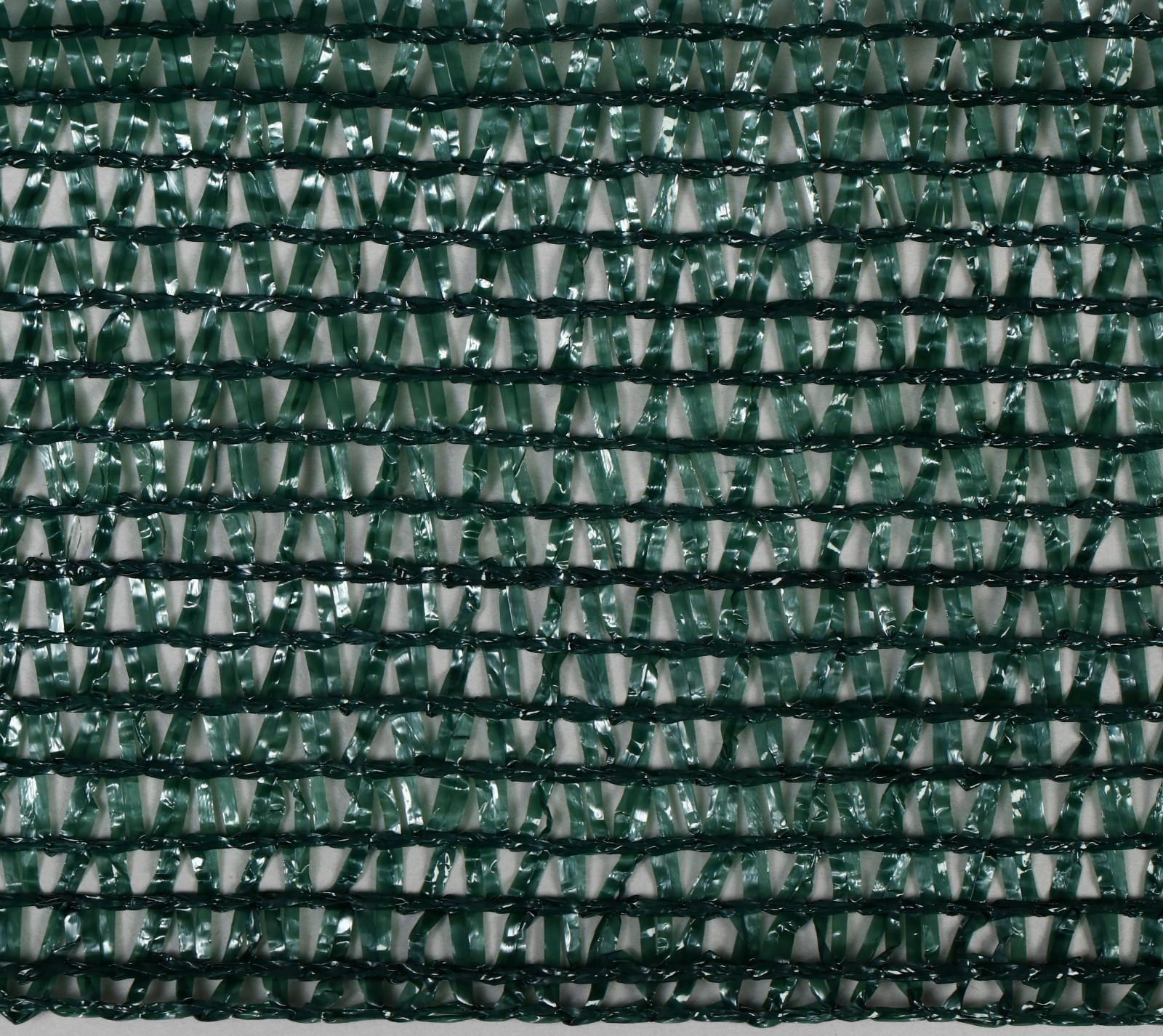 Сетка затеняющая, 10 × 3 м, плотность 55 г/м², зелёная, в наборе 27 клипс