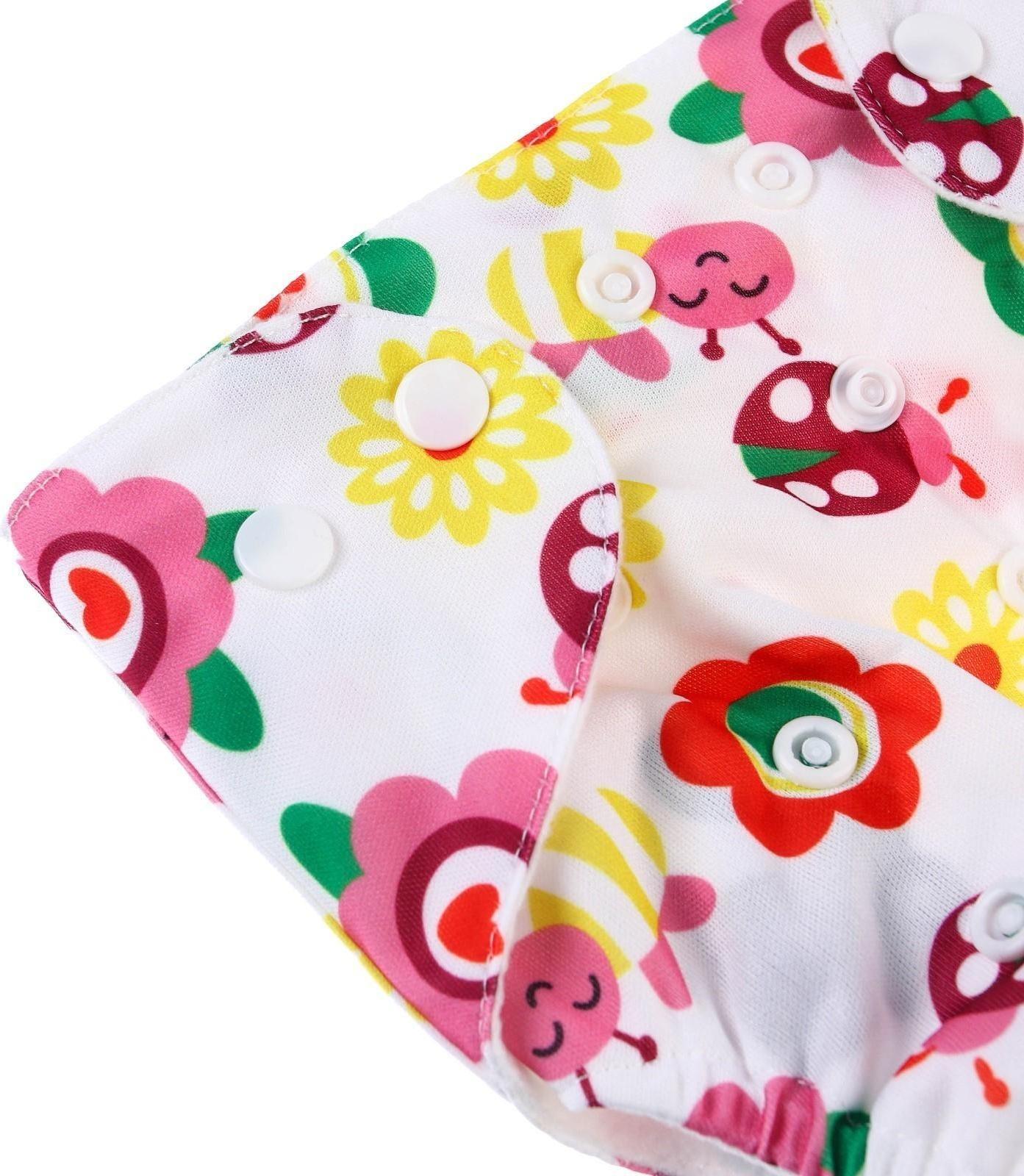 Многоразовый подгузник + 1 вкладыш в комплекте «Бабочки»