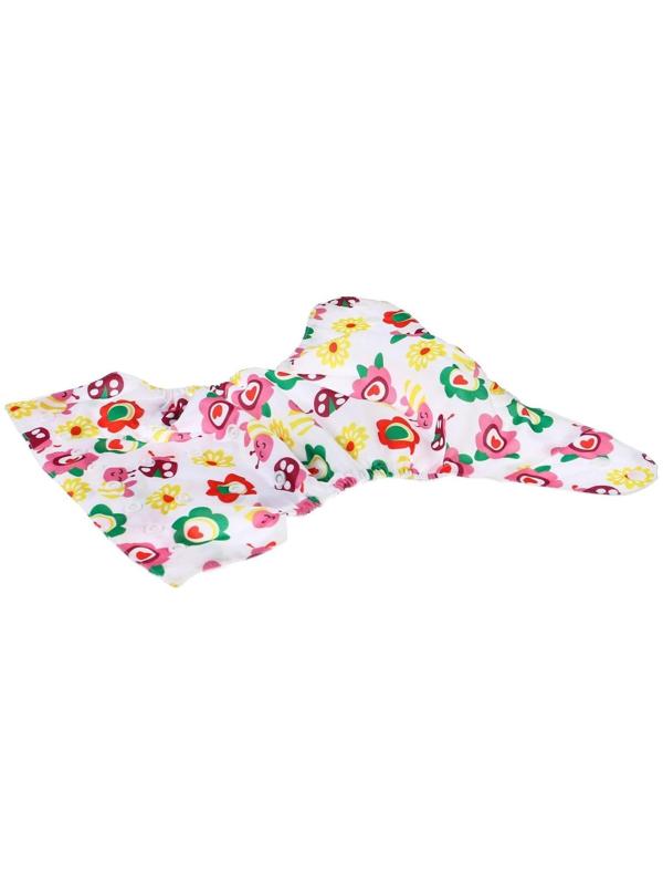 Многоразовый подгузник + 1 вкладыш в комплекте «Бабочки»