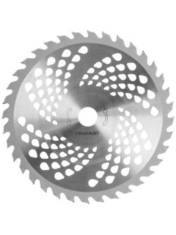 Нож для триммера ТУНДРА, 230 х 25.4 мм, 36 зубьев