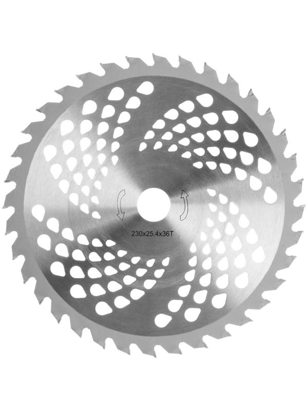 Нож для триммера ТУНДРА, 230 х 25.4 мм, 36 зубьев