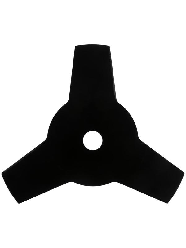 Нож для триммера ТУНДРА, трехлучевой, 255 х 25.4 х 1.4 мм