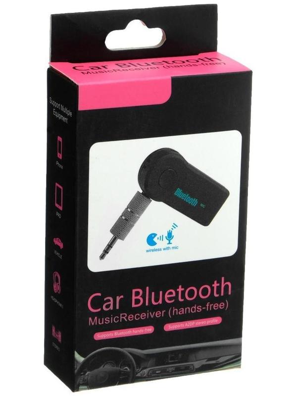Беспроводной аудио - адаптер для автомобиля Car Bluetooth Mini Jack 3.5 мм