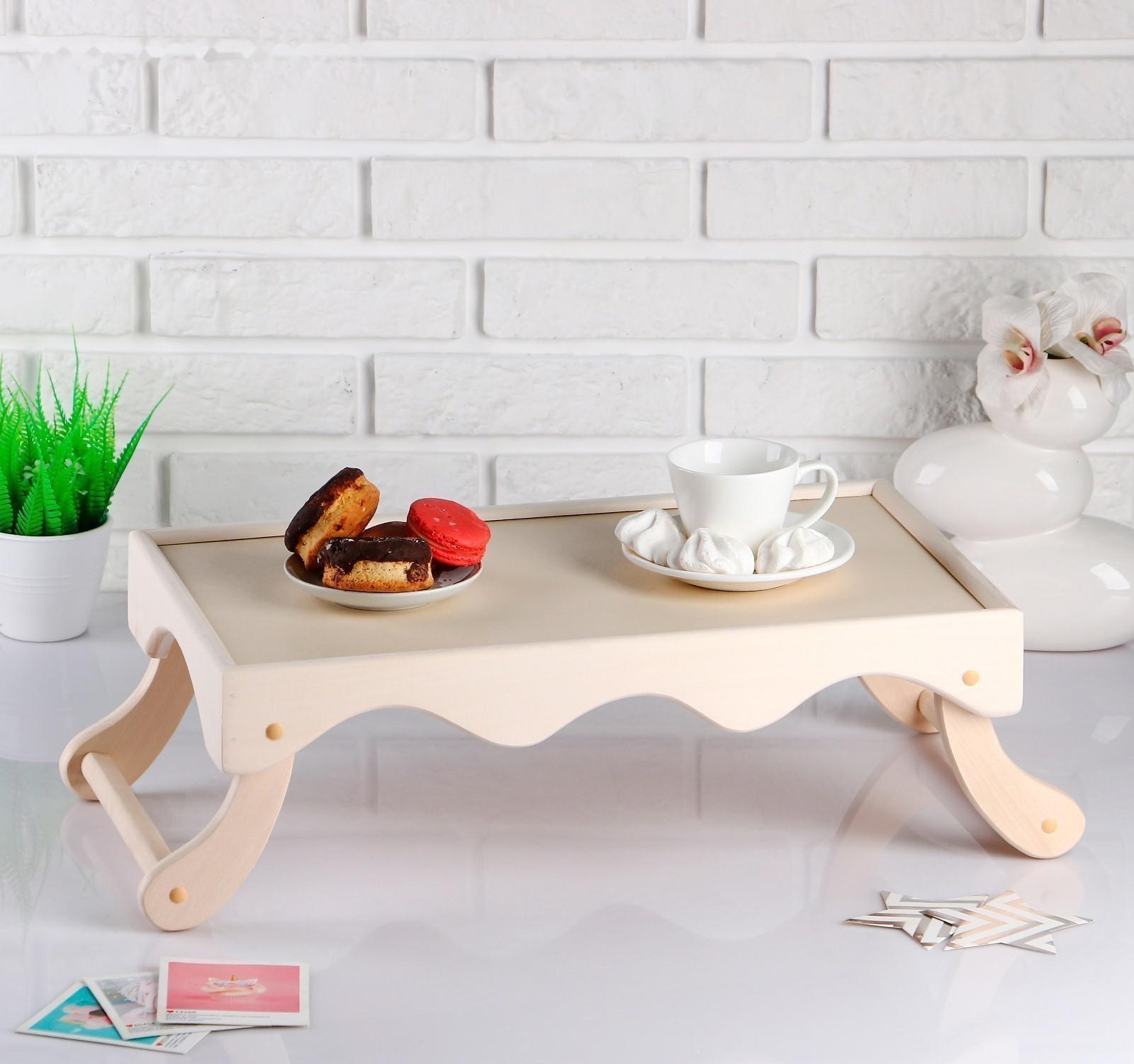 Столик для завтрака 50×30×7см