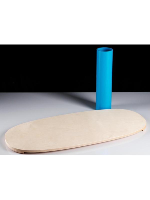 Доска балансировочная балансборд (индоборд), D ролика 9 см, 75×35х1,5 см