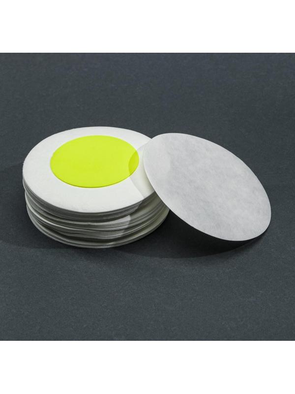 Фильтры d 90 мм, жёлтая лента, марка ФОБ,  очень быстрой фильтрации, 100 шт